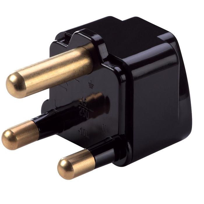 Lewis N Clark Grounded Adapter Plug (South Africa/India)