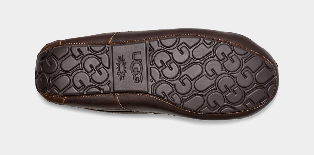 UGG Men's Ascot Matte Leather Slipper