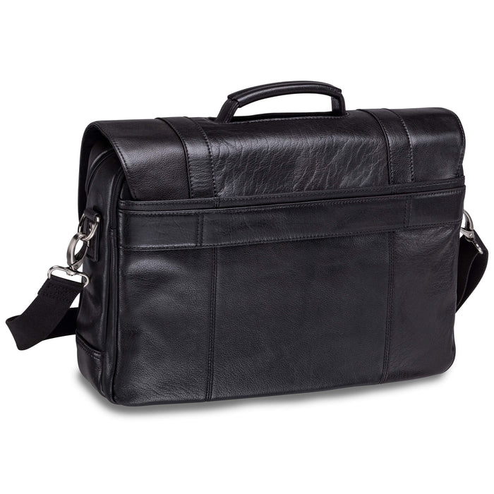Mancini Double Compartment Briefcase for 15.6” Laptop / Tablet