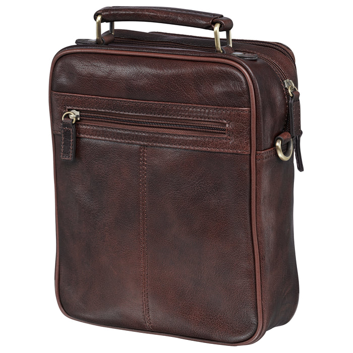 Mancini Leather Large Unisex Bag