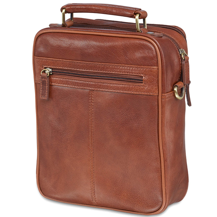 Mancini Leather Large Unisex Bag