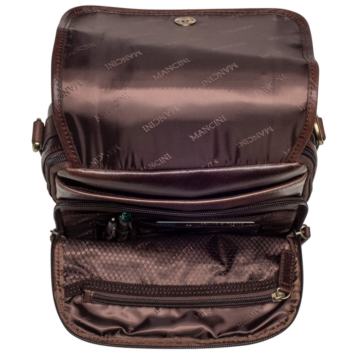 Mancini Leather Unisex Bag