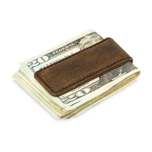 Osgoode Marley Leather Men's Money Clip Long Magnetic