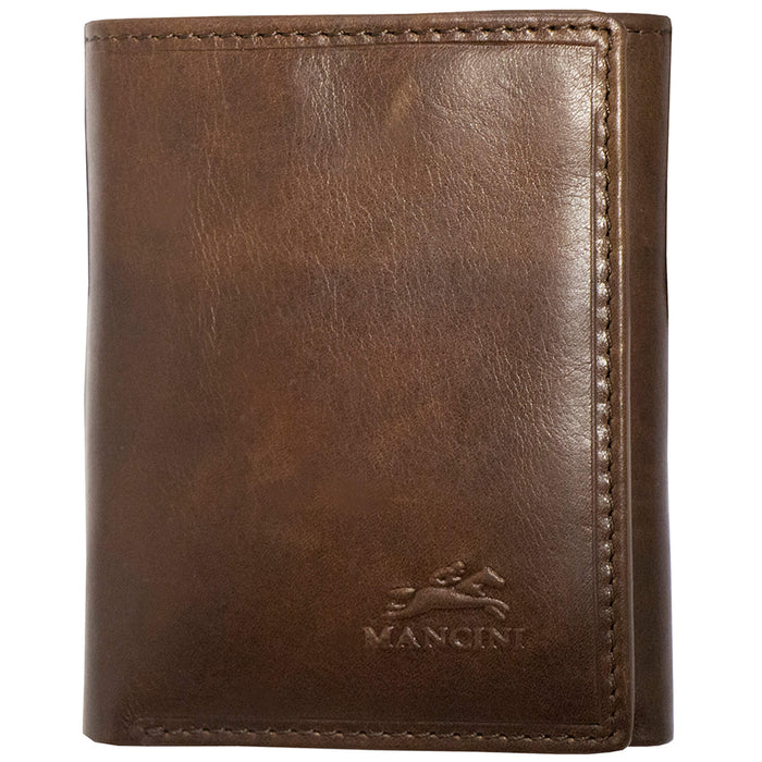 Mancini Leather Men’s RFID Secure Trifold Wallet