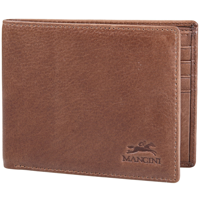 Mancini Leather Men's Wallet RFID Billfold
