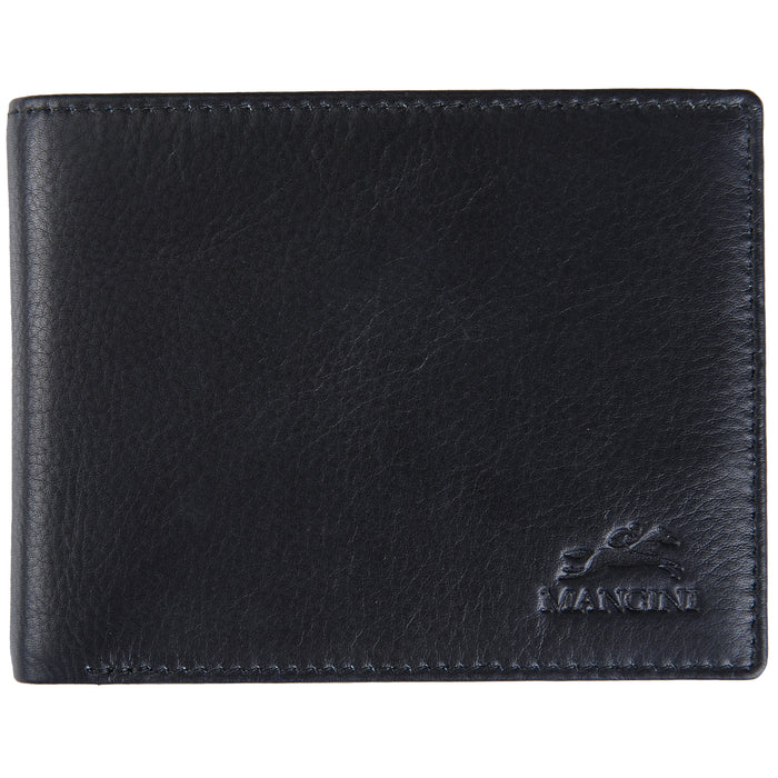 Mancini Leather Men's Wallet Left Wing RFID Billfold