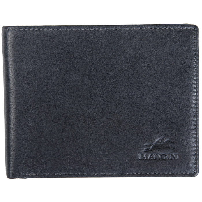 Mancini Leather Men's Wallet Left Wing RFID Billfold