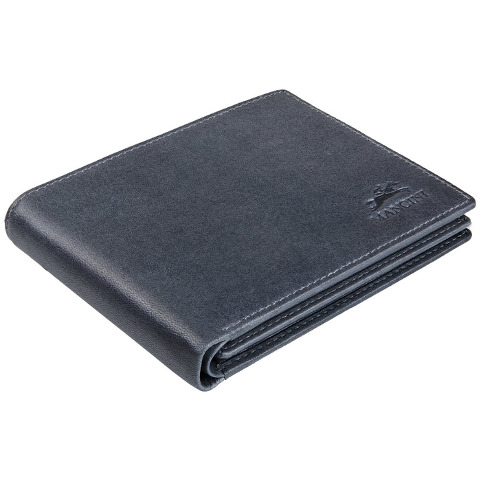 Mancini Leather Men's Wallet Left Wing RFID Billfold