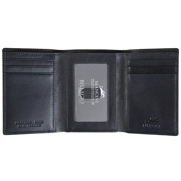 Mancini Leather Men's Trifold RFID Wallet