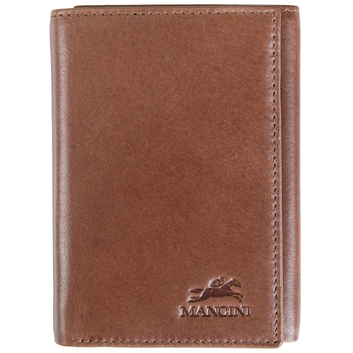 Mancini Leather Men's Trifold RFID Wallet