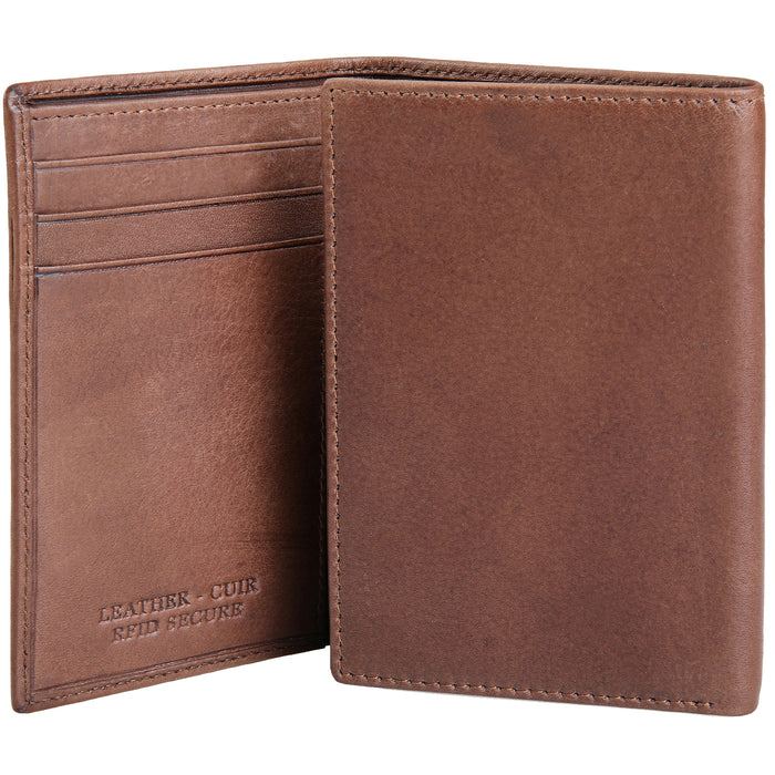 Mancini Leather Men's Trifold RFID Wallet