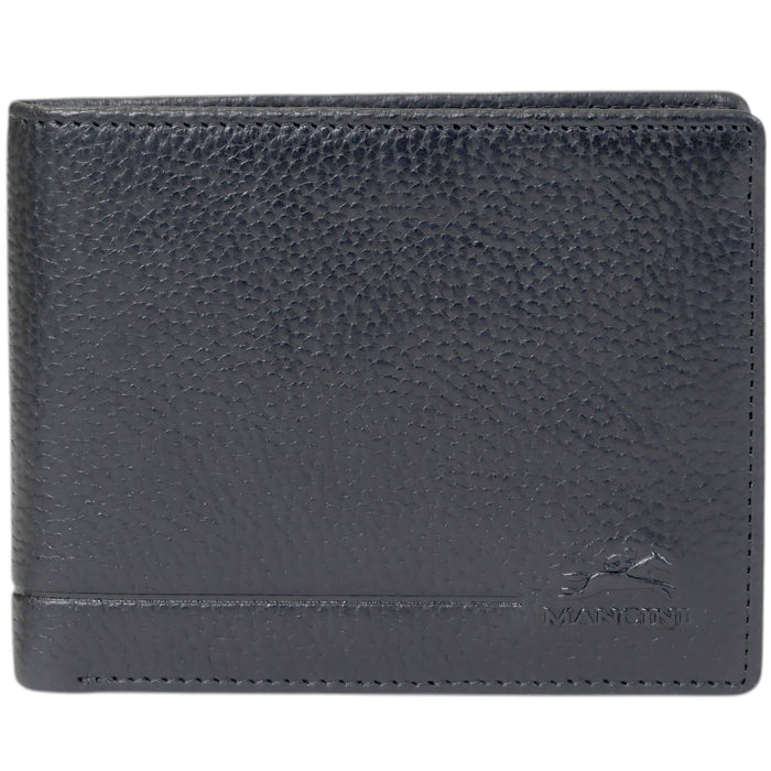 Mancini Men's Fifth Avenue RFID Secure Left Wing Billfold