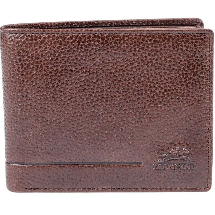 Mancini Men's Fifth Avenue RFID Secure Left Wing Billfold