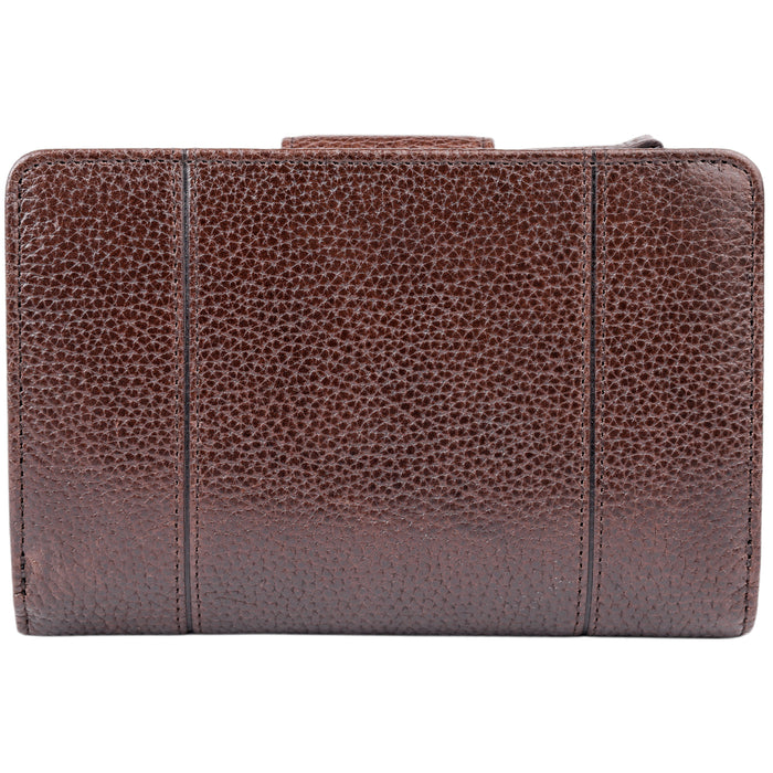 Mancini Leather Fifth Avenue RFID Secure Medium Clutch Wallet