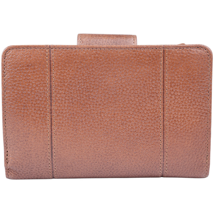 Mancini Leather Fifth Avenue RFID Secure Medium Clutch Wallet