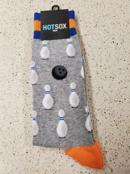 MEN'S BOWLING STRIPE CREW SOCKS