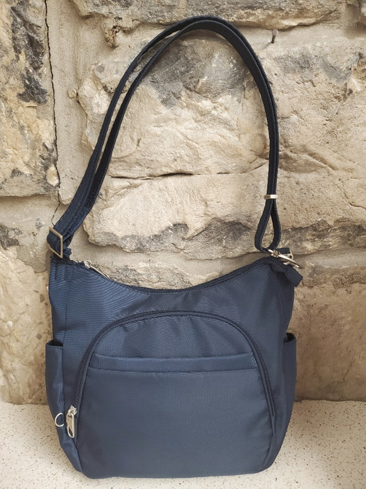 Travelon Anti-Theft Classic Crossbody Bucket Bag