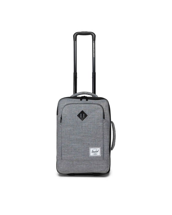 Herschel Supply Co Herschel Heritage Softshell Luggage Large Carry On 37L Raven Crosshatch