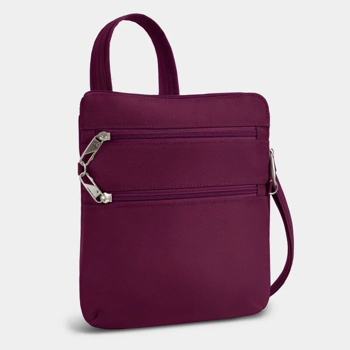 Travelon Anti-Theft Classic Slim Double Zip Crossbody