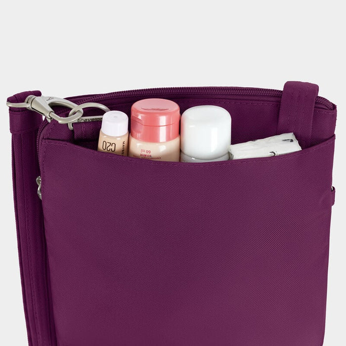 Travelon Anti-Theft Classic Slim Double Zip Crossbody