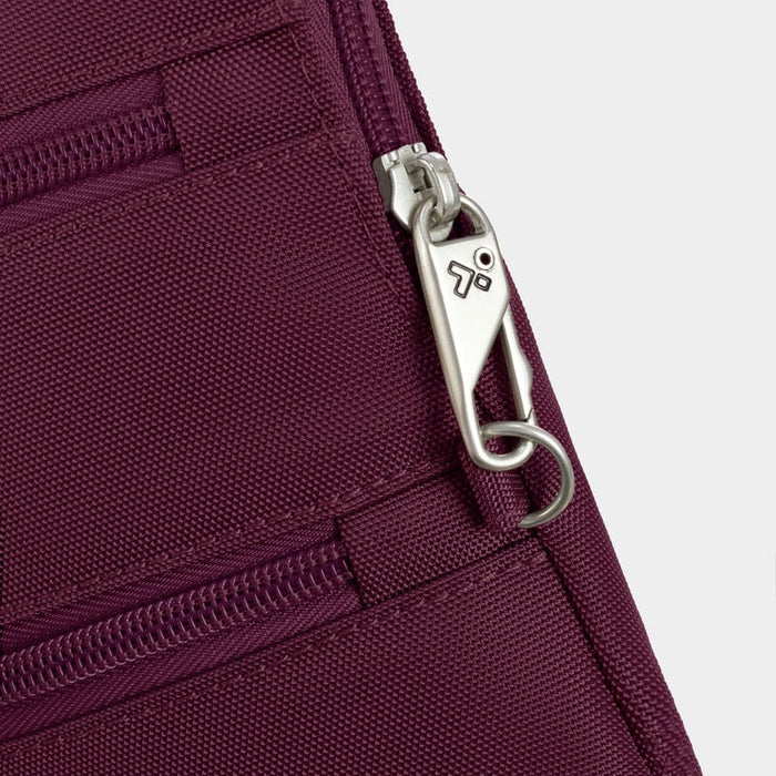 Travelon Anti-Theft Classic Slim Double Zip Crossbody