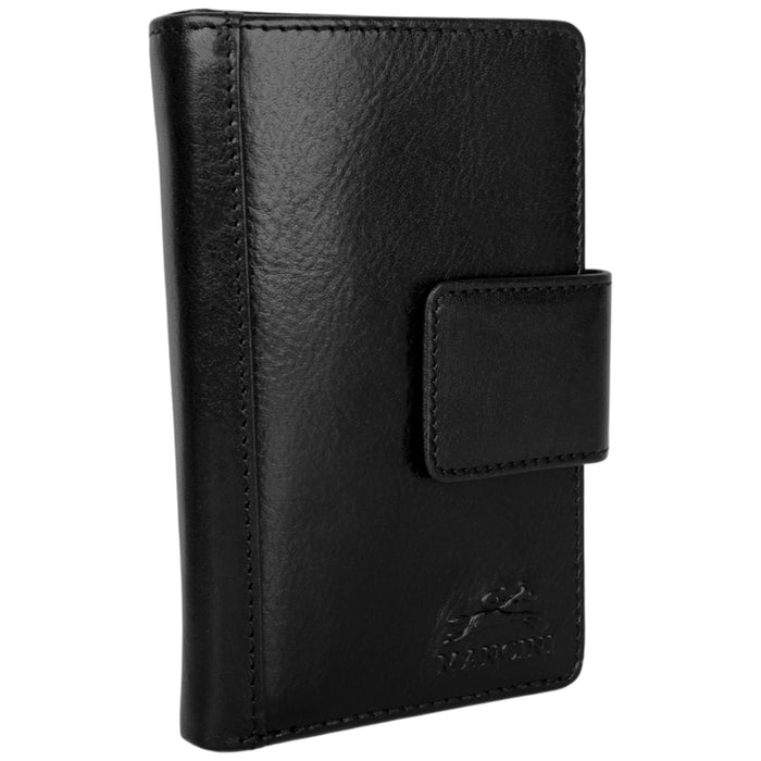 Mancini Leather Pelle D’oro RFID Secure Medium Clutch Wallet