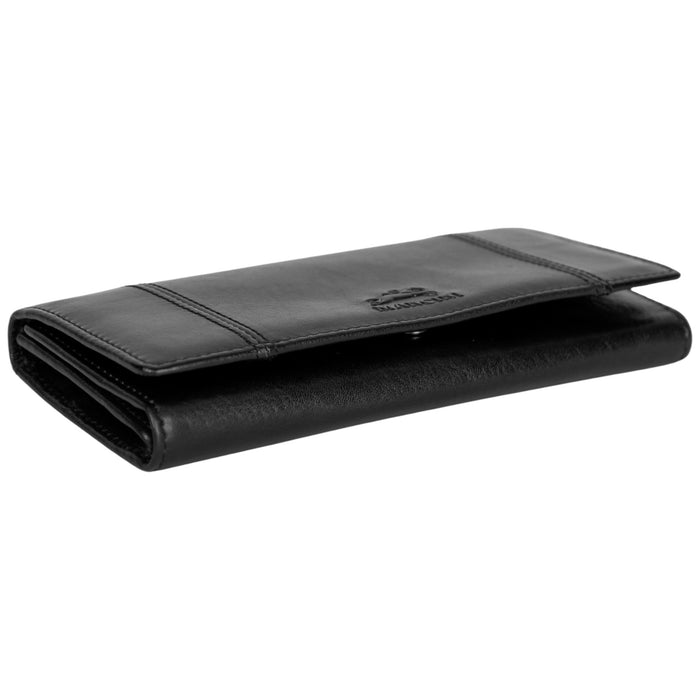 Mancini Leather Pelle D’oro RFID Secure Trifold Wallet