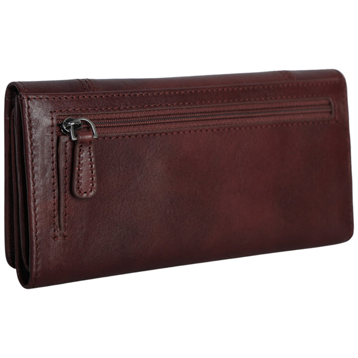 Mancini Leather Pelle D’oro RFID Secure Trifold Wallet