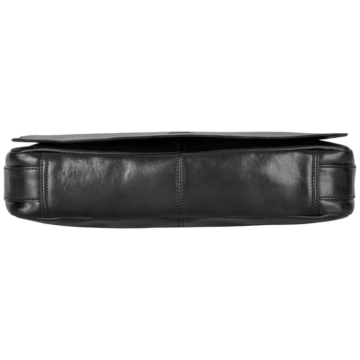 Mancini Leather Pelle D’oro 15” Laptop / Tablet Messenger Bag