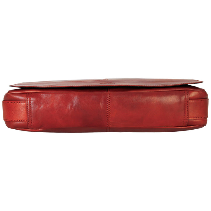 Mancini Leather Pelle D’oro 15” Laptop / Tablet Messenger Bag