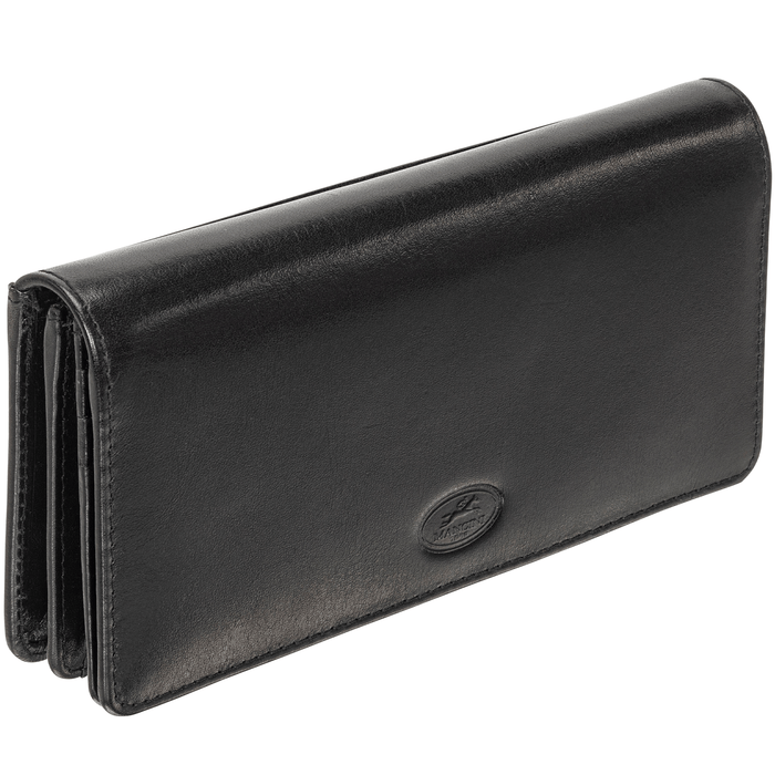 Mancini Leather Ladies’ RFID Secure Clutch Wallet