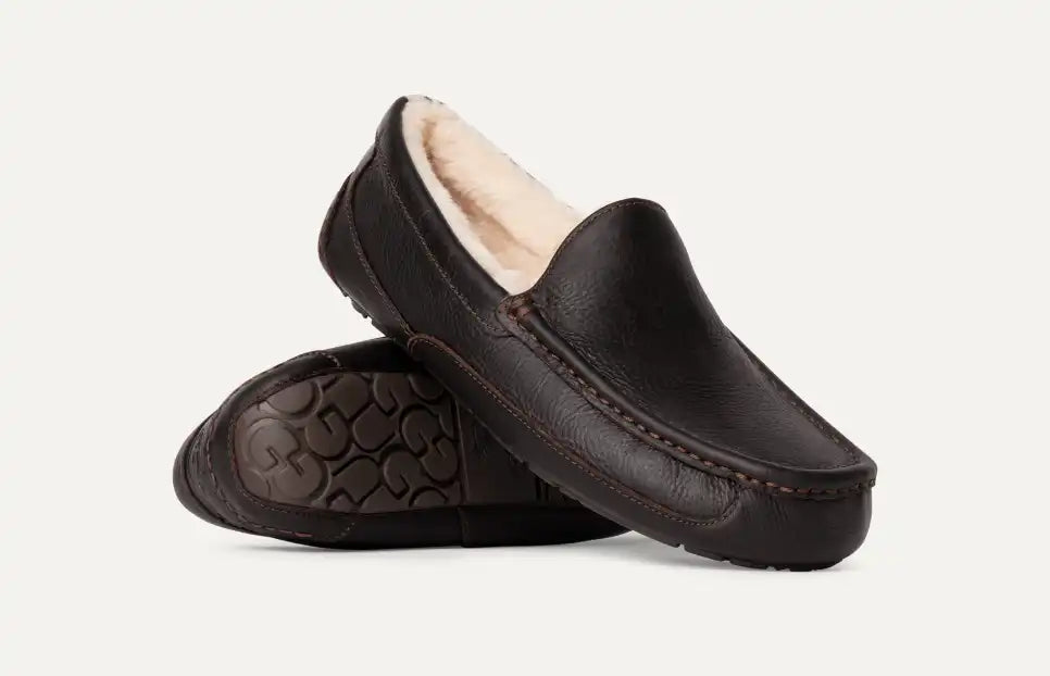 UGG  Men's Ascot Leather Slipper
