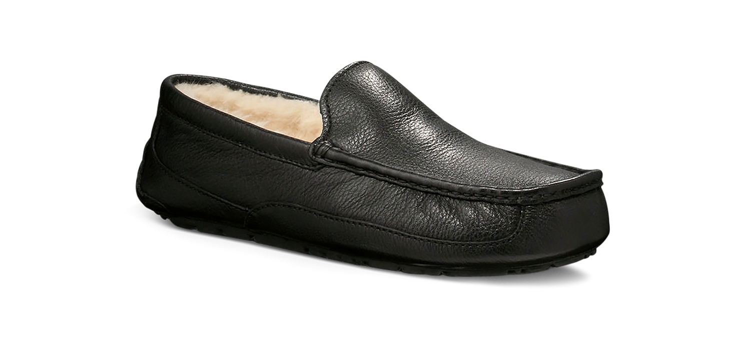 UGG  Men's Ascot Leather Slipper