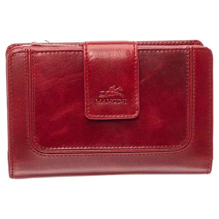Mancini Leather South Beach RFID Secure Medium Clutch Wallet