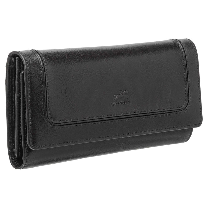 Mancini Leather South Beach RFID Secure Trifold Wallet