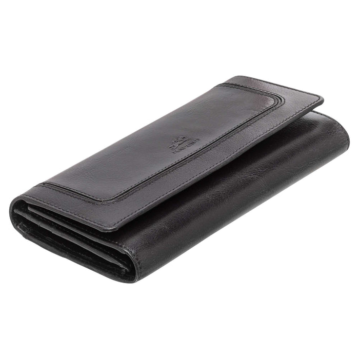 Mancini Leather South Beach RFID Secure Trifold Wallet