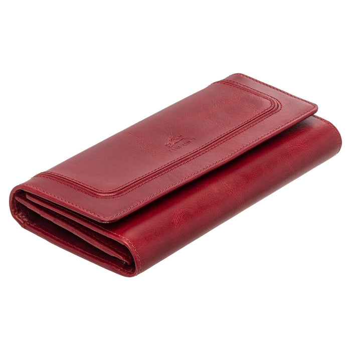 Mancini Leather South Beach RFID Secure Trifold Wallet