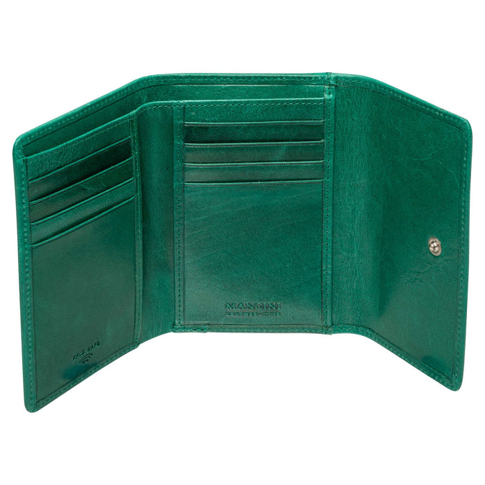 Mancini Leather South Beach Collection RFID Wallet
