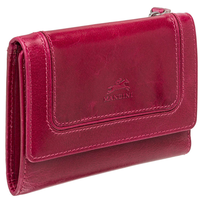 Mancini Leather South Beach Collection RFID Wallet