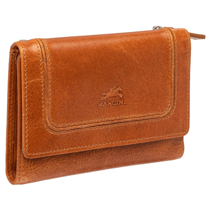 Mancini Leather South Beach Collection RFID Wallet
