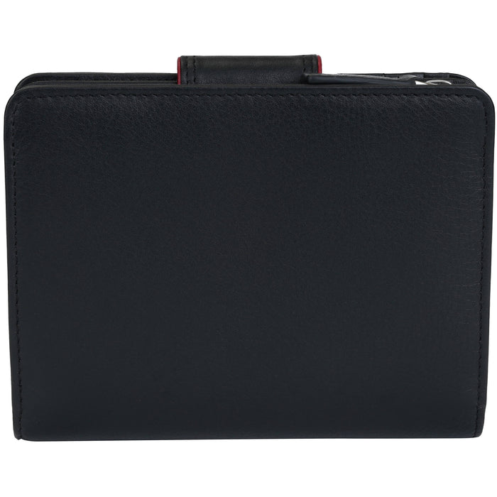 Mancini Leather Sonoma Women’s Medium Clutch Wallet with Enhanced RFID Protection