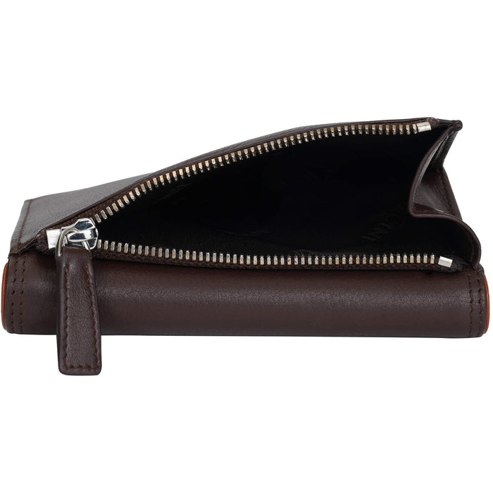 Mancini Leather Sonoma Women’s Medium Clutch Wallet with Enhanced RFID Protection