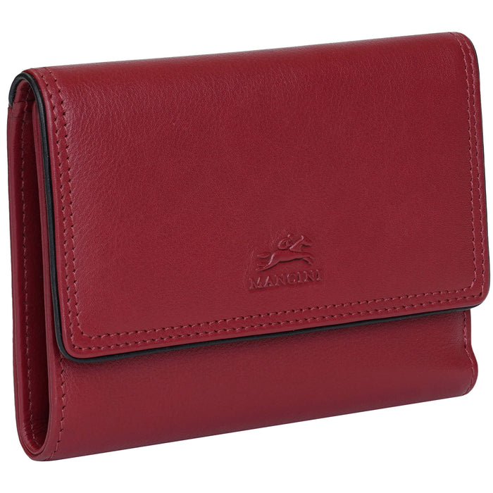 Mancini Leather Sonoma Women’s Medium Clutch Wallet with Enhanced RFID Protection