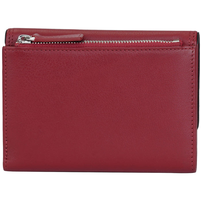 Mancini Leather Sonoma Women’s Medium Clutch Wallet with Enhanced RFID Protection