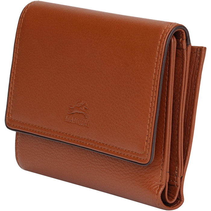 Mancini Leather Sonoma Women’s Medium Clutch Wallet with Enhanced RFID Protection