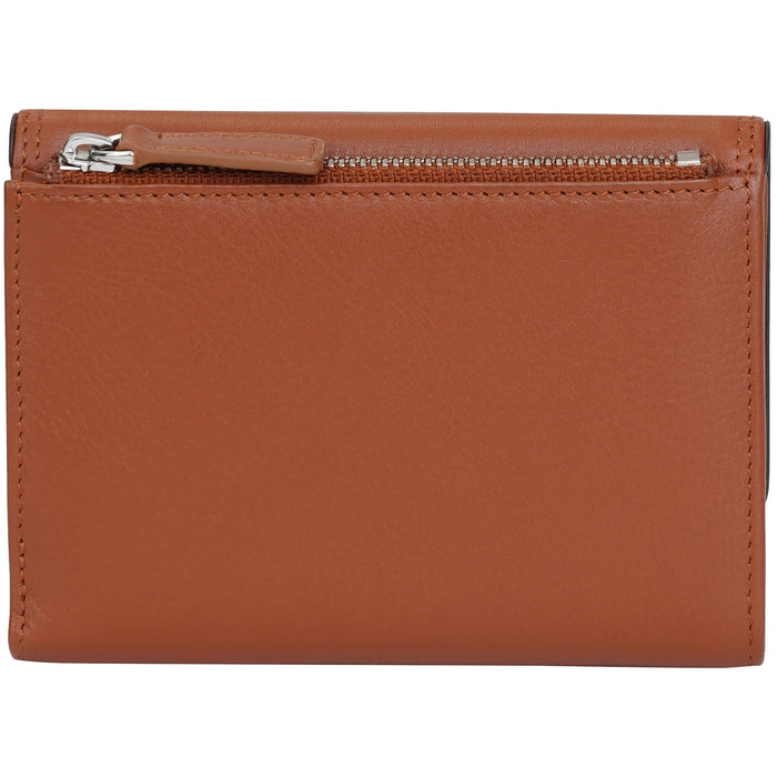 Mancini Leather Sonoma Women’s Medium Clutch Wallet with Enhanced RFID Protection