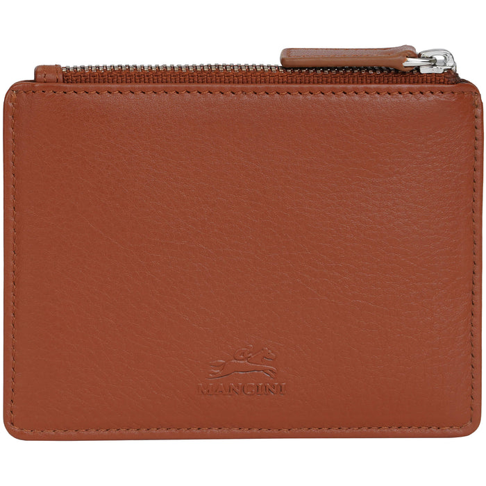 Mancini Leather Sonoma Women’s Card Case with Enhanced RFID Protection