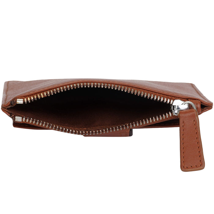 Mancini Leather Sonoma Women’s Card Case with Enhanced RFID Protection