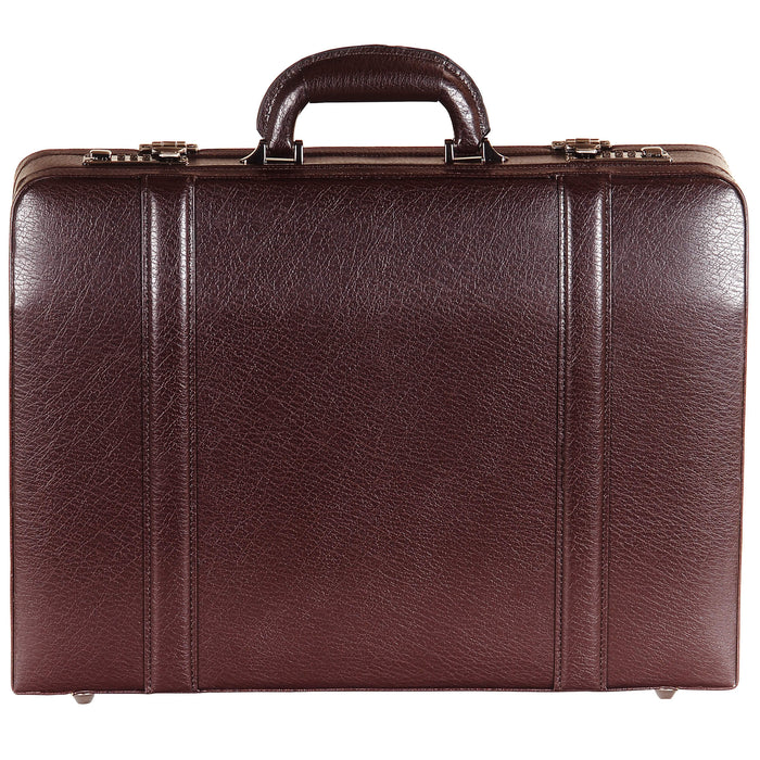 Mancini Leather Attaché Case Expandable