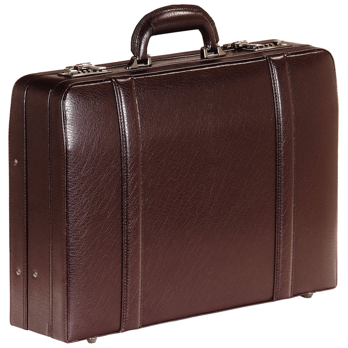 Mancini Leather Attaché Case Expandable